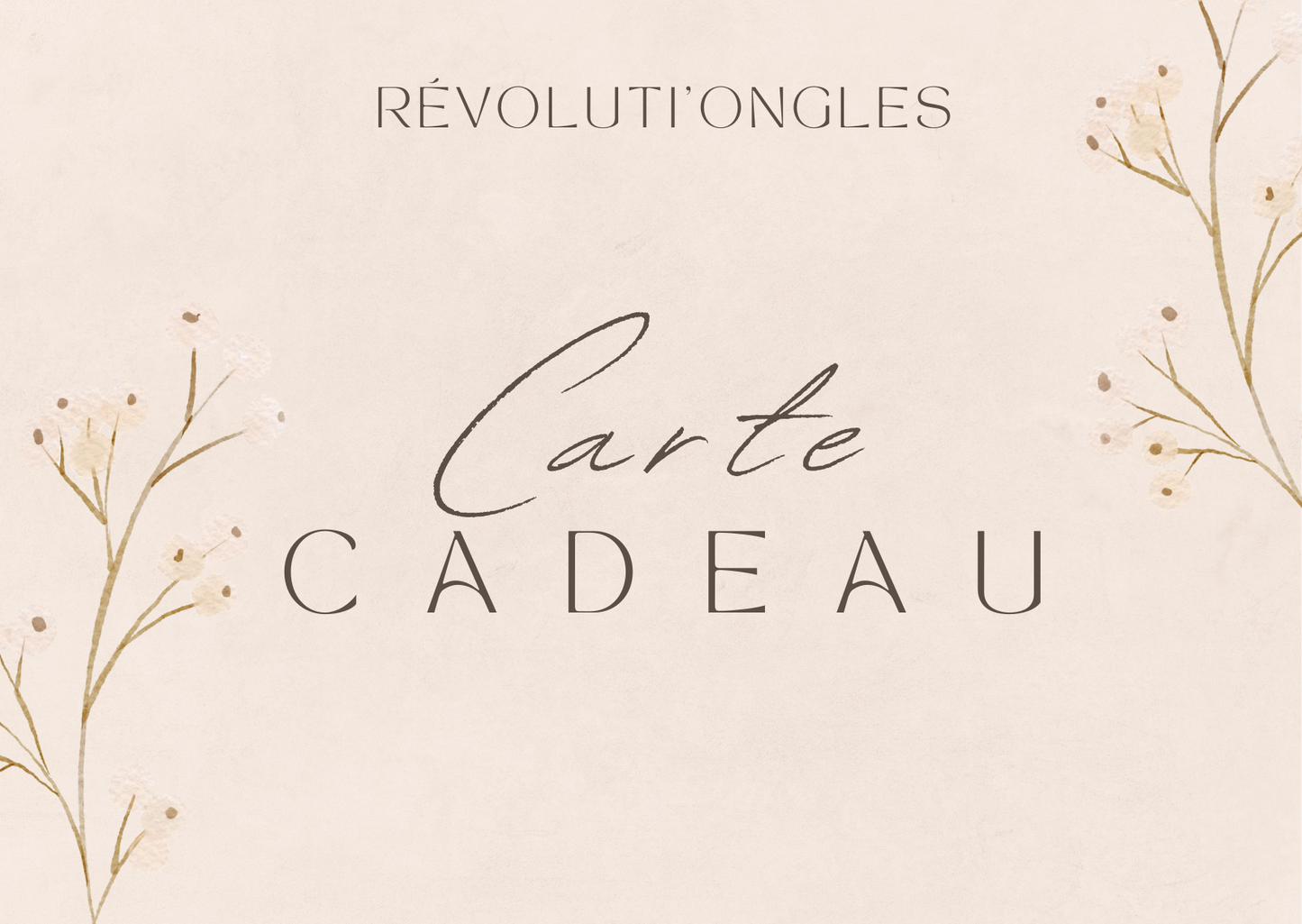 Carte Cadeau