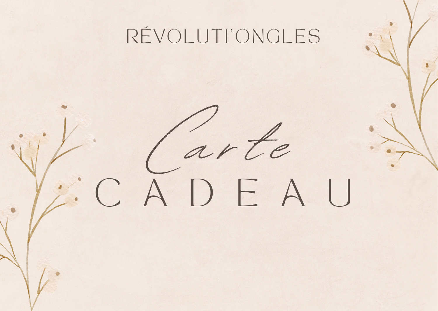 Carte cadeau