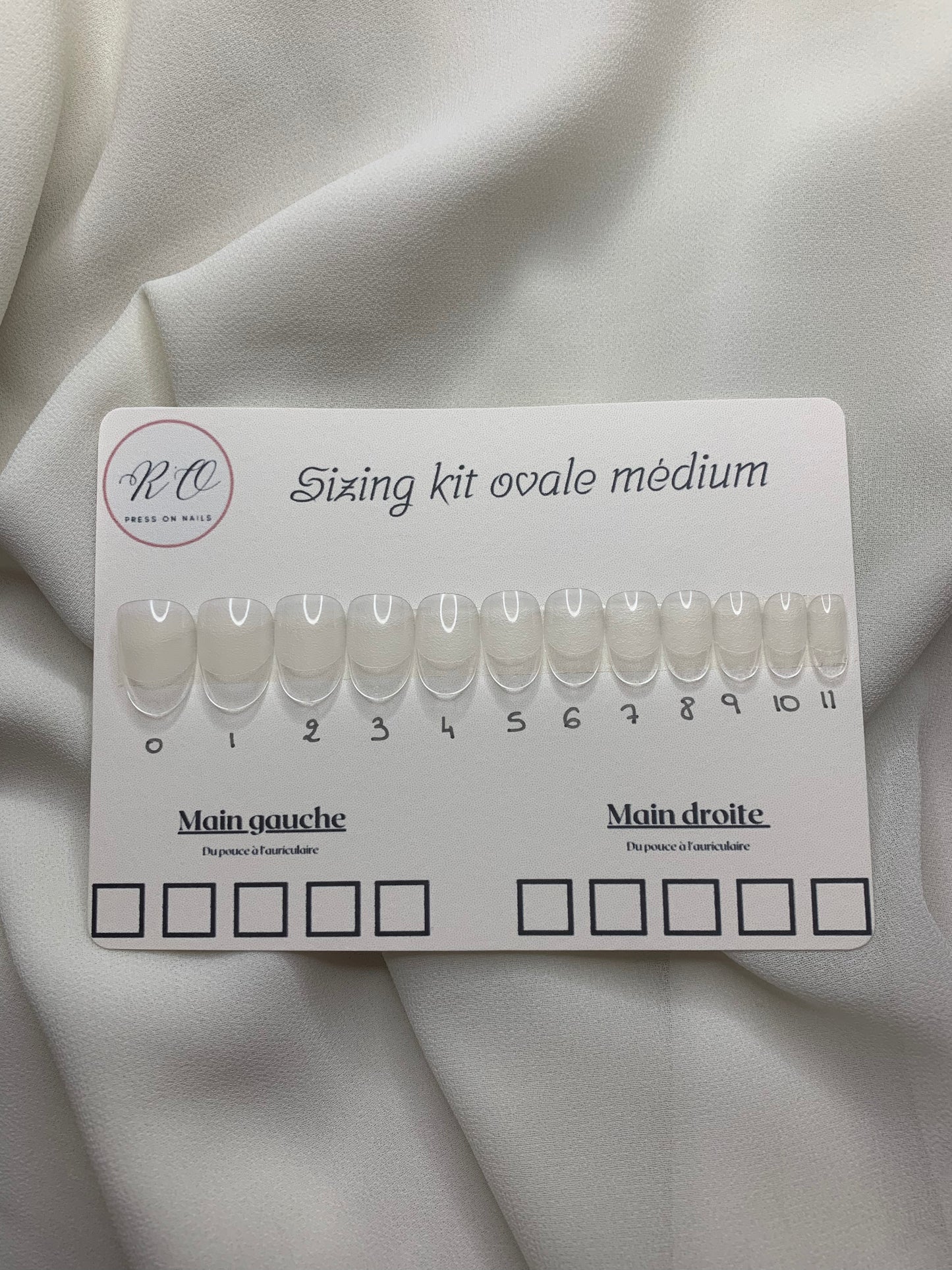 Sizing kit